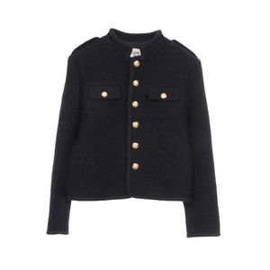 [Used] Celine CELINE Boucle Tweed 2V99P764L Wool Cotton Jacket Women's Used A