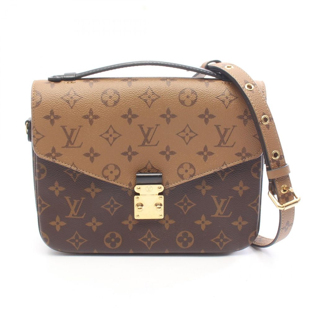 [Used] Louis Vuitton LOUIS VUITTON Handbag Pochette Metis MM Monogram Reverse 2WAY M44876 PVC Coated Canvas Leather Pochette Metis