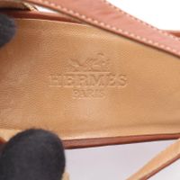 【二手】Hermes 爱马仕 铆钉皮革穆勒鞋 凉鞋 女士 Used B