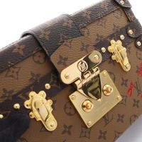 【二手】LOUIS VUITTON 单肩包/斜挎包 Petite Malle Monogram Reverse M45960 PVC涂层帆布 Petite Malle 女士