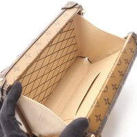 【二手】LOUIS VUITTON 单肩包/斜挎包 Petite Malle Monogram Reverse M45960 PVC涂层帆布 Petite Malle 女士