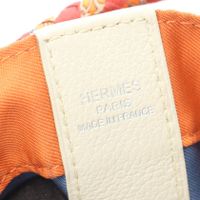 【二手】Hermes 爱马仕 Soie-Cool 22 BRIDES de GALA 单肩包/斜挎包 橙色系 真丝 女士 Used A