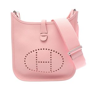 [Used] Hermes HERMES Shoulder Bag Evelyne 3 23 Rose Sakura Leather Evelyne 3 23 Rose Sakura Women's Used A