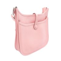 【二手】Hermes 爱马仕 单肩包/斜挎包 Evelyne III 23 Rose Sakura 皮革 女士 Used A