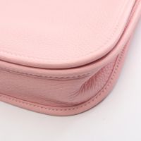 【二手】Hermes 爱马仕 单肩包/斜挎包 Evelyne III 23 Rose Sakura 皮革 女士 Used A
