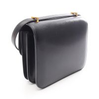 [Used] Hermes Constance 3 Mini Shoulder Bag, Black Calfskin (Cowhide), Women's, Used A