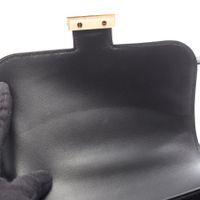 [Used] Hermes Constance 3 Mini Shoulder Bag, Black Calfskin (Cowhide), Women's, Used A
