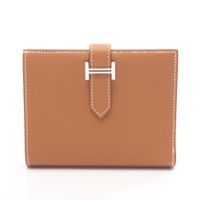 【二手】Hermes 爱马仕 Bearn Compact 短款钱包/迷你钱包 金色 039790CK 金色 其他 Bearn Compact 金色 女士 Used A