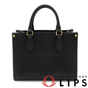 LOUIS VUITTON 온더고 PM M45653 모노그램 앙프랑트 여성용 손가방
 느와르【중고】