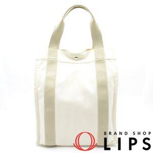 Hermes Sac de Plage Nomade PM Canvas Women's Tote Bag

Beige/White [Pre-owned]