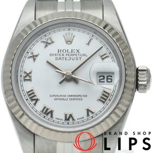 勞力士 Datejust 女士腕錶 79174(P) K18WG/SS 白色拋光 2000 年 極佳狀態 [二手]