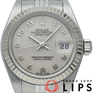 勞力士 Datejust 女士腕錶，電腦錶盤，Datejust 女士腕錶 79174(F)，18K 白金/不鏽鋼，銀色，拋光，2004 年款，成色極佳 [二手]