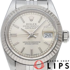 勞力士 Datejust 女士腕錶 69174(R) K18WG/SS 銀色，1988 年翻新拋光，成色極佳 [二手]