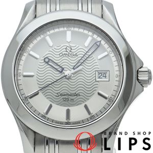 OMEGA 씨마스터 120M 쿼츠 36mm Seamaster 120M Quartz 36mm 2511.31 SS 남성용 시계 실버 폴리싱 완료 미품 【중고】