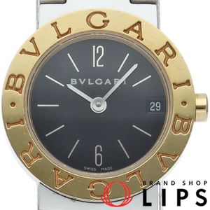 寶格麗 (Bvlgari) 23毫米雙色腕錶 BB23SG/BB23SGD K18YG/SS 女士腕錶 黑色，成色極佳 [二手]