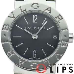 寶格麗 (Bvlgari) 23毫米女士腕錶，型號BB23SS/BB23SSD，帶盒保固卡，不銹鋼錶殼，黑色拋光，成色極佳 [二手]
