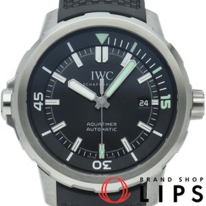インターナショナルウォッチカンパニー IWC アクアタイマー オートマティック Aquatimer Automatic IW328802 箱 保証書 SS/ラバー メンズ時計 ブラック 仕上げ済 美品 【中古】
