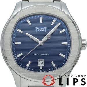 ピアジェ ポロ デイト ウォッチ 42mm ブルー Polo Date Watch 42mm P11268/G0A41002 箱 保証書 SS メンズ時計 ブルー 仕上げ済 美品 【中古】