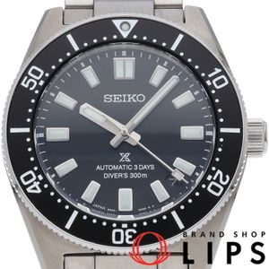 セイコー プロスペックス メカニカル ダイバーズ 1965 ヘリテージ 40mm Prospex 1965 Heritage Mechanical Diver's SBDC197/6R55-00G0 箱 保証書 SS メンズ時計 ブラック 美品 【中古】