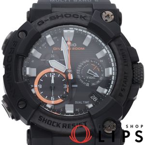 カシオ G-SHOCK フロッグマン カーボンコンポジットバンドモデル G-SHOCK Frogman GWF-A1000XC-1AJF 箱 保証書 1駒 樹脂/カーボン メンズ時計 ブラック 美品 【中古】