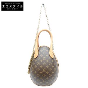 หลุยส์ วิตตอง M44587 กระเป๋าโมโนแกรม Egg Bag กระเป๋าสะพายไหล่ 【สินค้ามือสอง】