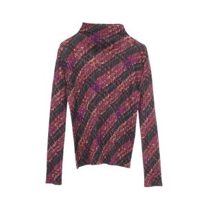 [중고] PLEATS PLEASE ISSEY MIYAKE 티셔츠/커트소 플리츠 하이넥 패턴 기타 티셔츠/커트소 여성용 Used A