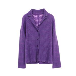 [중고] PLEATS PLEASE ISSEY MIYAKE 플리츠 패턴 코튼 재킷 여성용 Used B