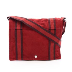 [중고] Hermes 에르메스 숄더백 푸르트 바사스 PM 보르도 캔버스 유니섹스 Used A