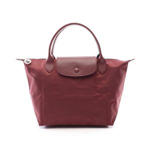 【중고】 LONGCHAMP 손가방 르 플리아쥬 원 S 탑 핸들 L1621979P87 캔버스 레더 르 플리아쥬 원 S 탑 핸들 백