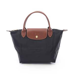 [중고] LONGCHAMP 손가방 르 플리아쥬 오리지널 S 탑 핸들 백 L1621089001 캔버스 레더 르 플리아쥬 오리지널 S 탑 핸들 백