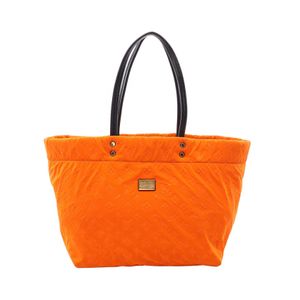 [Used] Louis LOUIS VUITTON Scuba MM Cruise Line Tote Bag, Orange M92803, Orange Leather, Women's, Used B