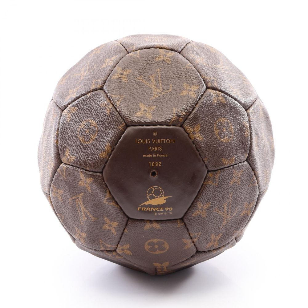 [Used] Louis Vuitton LOUIS VUITTON Soccer Ball Monogram 1998 France World Cup Commemorative Limited Edition of 3000 M99054 Other Soccer Ball Unisex Used B