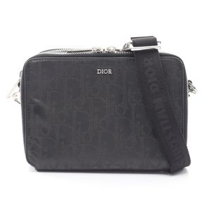 [중고] Dior 숄더백 오블리크 갤럭시 2ESBC119VPD 블랙 레더 오블리크 갤럭시 숄더백 남성용 Used A