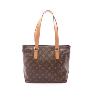 【二手】LOUIS VUITTONCabas Piano Monogram M51148 PVC塗層帆布皮革 Cabas Piano 女士單肩包