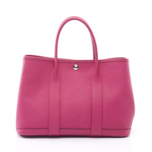 [Used] Hermes HERMES Tote Bag Garden Party TPM Rose Purple Rose Purple Other Garden Party TPM Rose Purple Women's Used A