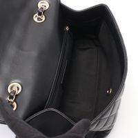 [Used] Chanel CHANEL Shoulder Bag Matelassé A93937 Black Lambskin (Sheepskin) Matelassé Double Chain Shoulder Women's Used A