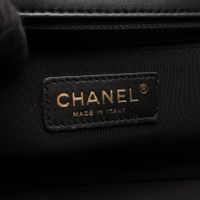 [Used] Chanel CHANEL Shoulder Bag Matelassé A93937 Black Lambskin (Sheepskin) Matelassé Double Chain Shoulder Women's Used A