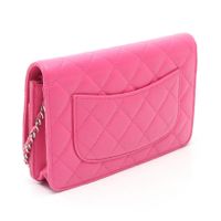 【สินค้ามือสอง】 ชาแนล CHANEL กระเป๋าสะพายไหล่ Matelasse A33814 สีชมพู หนังคาเวียร์ (Grained Calfskin) กระเป๋าสตางค์แบบมีสายโซ่ สำหรับผู้หญิง สภาพ A