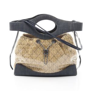 [Used] Chanel CHANEL Shoulder Bag CHANEL 31 Large Shopping Bag 2WAY AS0517 Denim Blue/Beige Vinyl Denim CHANEL 31 Large Shopping Bag