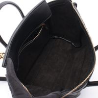 [Used] Celine CELINE Handbag Little Luggage Small 2WAY L108J3056.38NO Black Leather Little Luggage Small Women's Used A