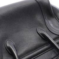 [Used] Celine CELINE Handbag Little Luggage Small 2WAY L108J3056.38NO Black Leather Little Luggage Small Women's Used A