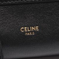 [Used] Celine CELINE Handbag Little Luggage Small 2WAY L108J3056.38NO Black Leather Little Luggage Small Women's Used A