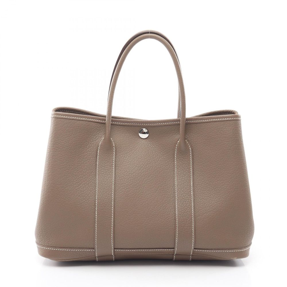 [Used] Hermes HERMES Tote Bag Garden Party TPM Etoupe Etoupe Other Garden Party TPM Etoupe Women's Used A
