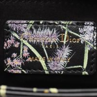 【สินค้ามือสอง】 ดิออร์ Dior กระเป๋าถือ Lady Dior Small Florilegio 2WAY สีดำ/หลากสี หนัง Lady Dior Florilegio 2way Tote Small