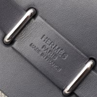 [Used] Hermes HERMES Shoulder Bag Herbag Zip Mini Ecru Ardoise Ecru/Ardoise Other Herbag Zip Mini Ecru/Ardoise