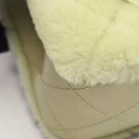 [Pre-owned] Chanel CHANEL Shoulder Bag 2.55 Matelassé Mademoiselle Chain Apple Green Lambskin (Sheepskin) 2.55 Matelassé Mini Chain Shoulder Bag