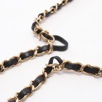 [Pre-owned] Chanel CHANEL Shoulder Bag top Handle Matelassé 2WAY AS4605 Black Lambskin (Sheepskin) Matelassé top Handle 2-way Chain Shoulder Bag