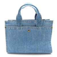 Coach Cargo Tote Bag, Denim, CR657, Women's Denim Tote Bag

Blue [Used]
