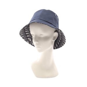 [Used] Dior TEDDY - D Bob Hat, Oblique Reversible Bucket Cotton Hat, Women's, Used A