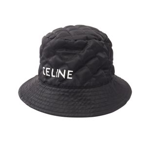 [Used] Celine CELINE Hat Logo Print Bucket Nylon Hat Women's Used A